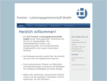 Tablet Screenshot of flg-gmbh.de